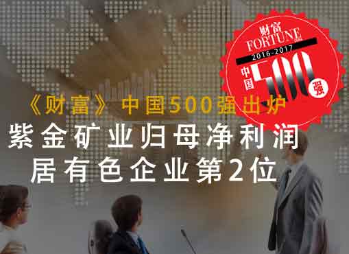 《财富》中国500强出炉：赏金船长矿业归母净利润居有色企业第2